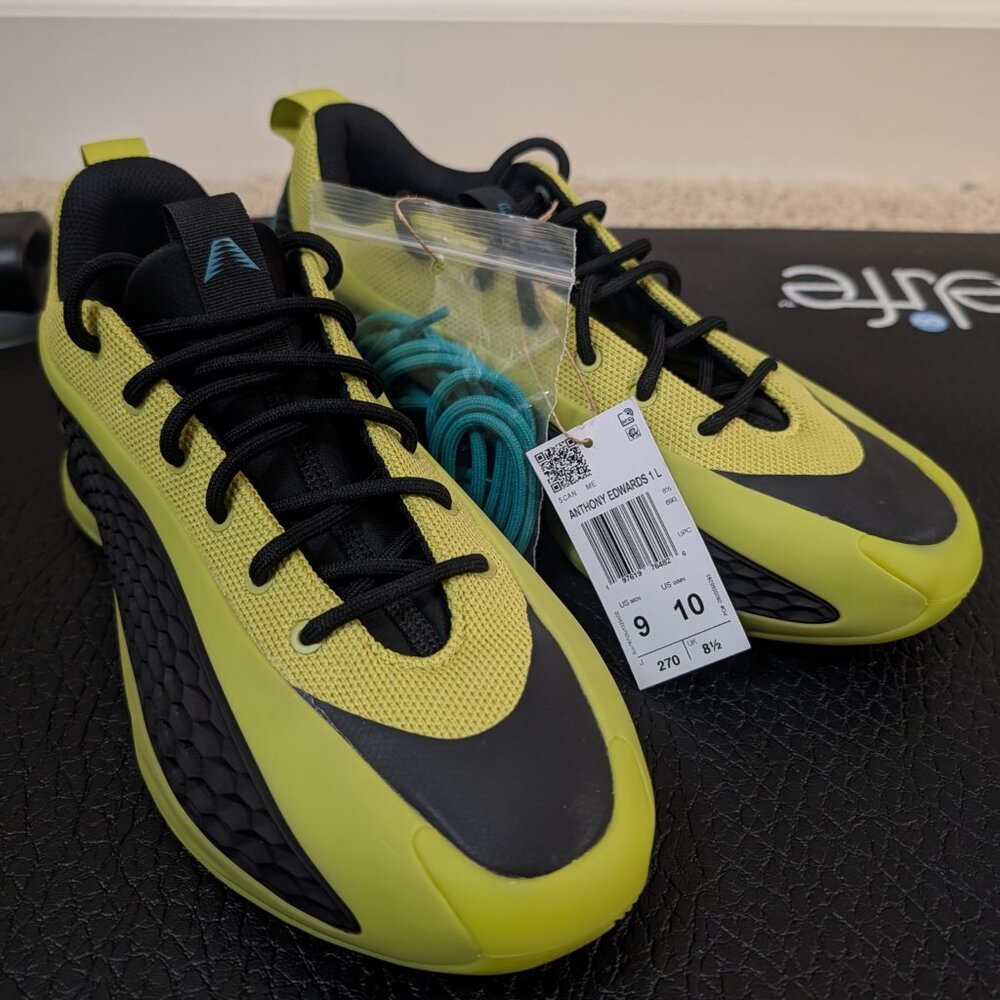 ADIDAS Anthony Edwards 1 Low Lime JS1778 Basketball
